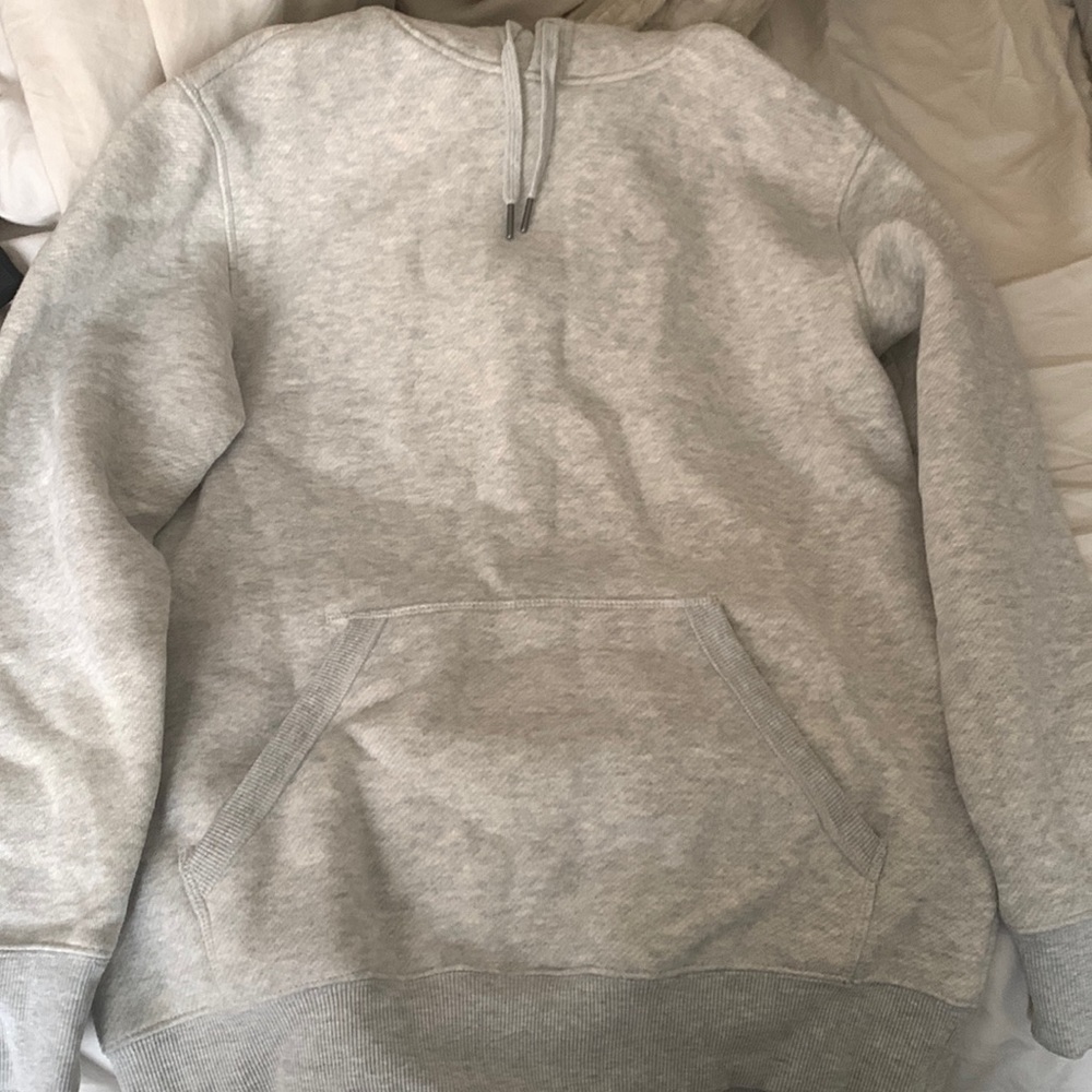 Gray Pullover Sweatshirt